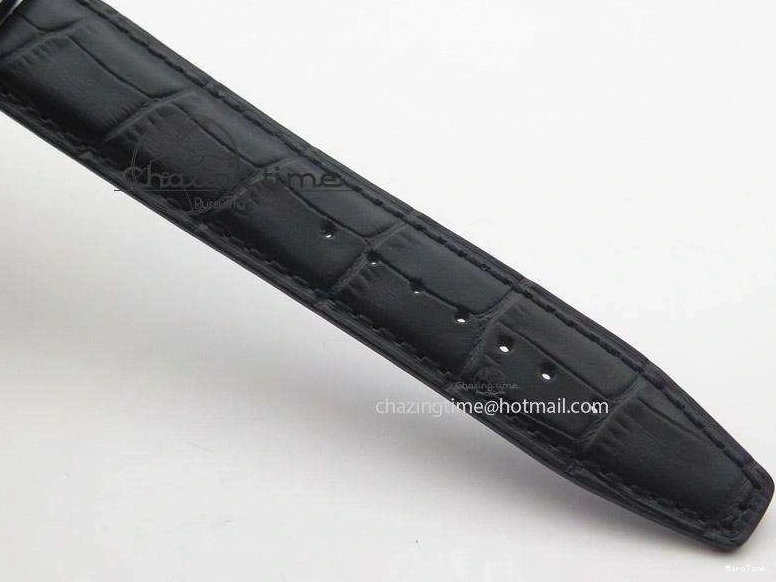 MIROTIME 1221 Mark XVI 1:1 Best Edition MK Maker SS Black Dial A2892 On Black Leather Strap Chic 7371